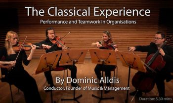 The Classical Experience with live string quartet - introduction