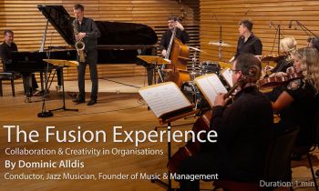 The Fusion Experience with live jazz quartet & string quartet